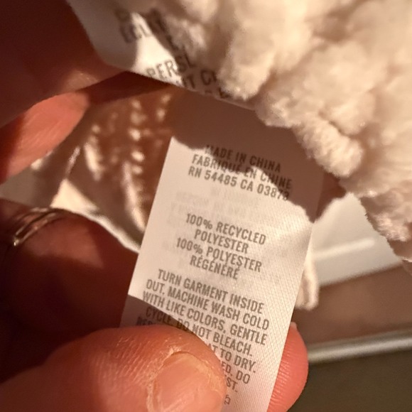 Aerie Cable Car Quarter Zip Sweater Beige Size L Oversized Cozy  Preppy NWT - Picture 6 of 7